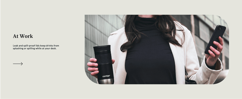 Contigo Byron Vacuum-Insulated Stainless Steel Travel Mug with Leak-Proof Lid Reusable Coffee Mug or Water Bottle BPA-Free 16oz Licorice Keeps Beverages Hot for 6 Hours or Cold for 12 Hours