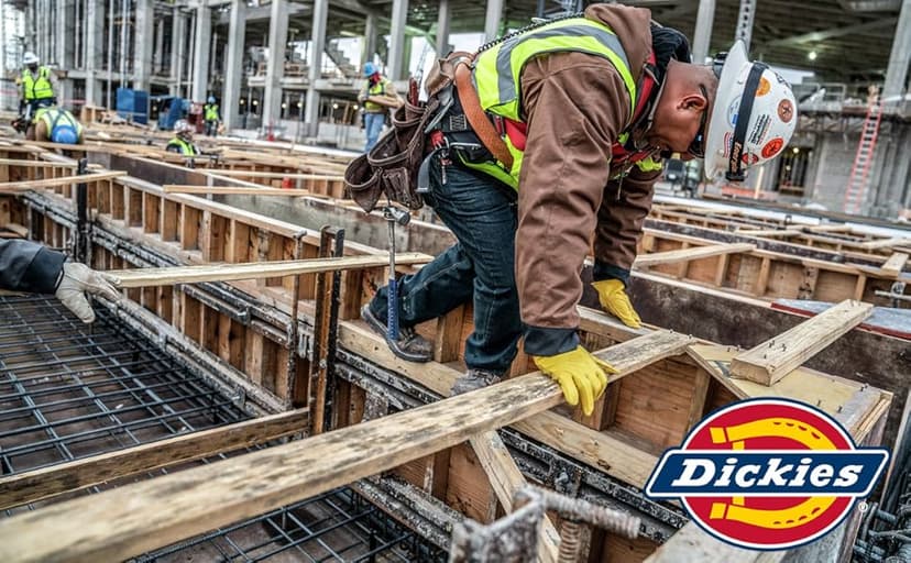 Dickies Men's Dri-Tech Original Moisture Control Crew Socks, Available in M-XXL (6, 12, 18 Pairs)