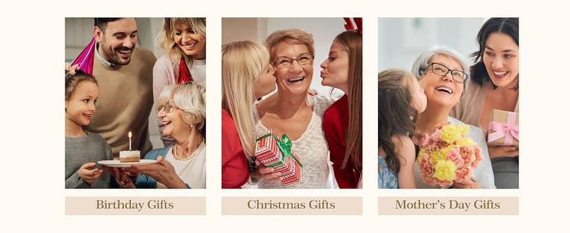 Niyewsor Grandma Gifts, Grandparents Day Gifts for Grandma, Lavender Scented Soy Wax Candle, Grandmas Birthday Gift from Grandchildren Granddaughter Grandkids, Handmade, 7oz