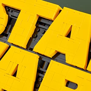 LEGO Star Wars Brick-Built Star Wars Logo - Building Blocks for Adults 18+ - Star Wars Gift Idea for Birthdays - Collectible DIY Model Kit - Home Decor Idea for Fans of The Movie Series - 75407