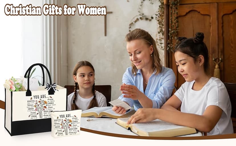 Christian Religious Gifts for Women, Best Friend Sister Mom Christmas Birthday Gifts for Women Friendship Faith, Valentines Mothers Day Easter Ideas Present for Her Friends