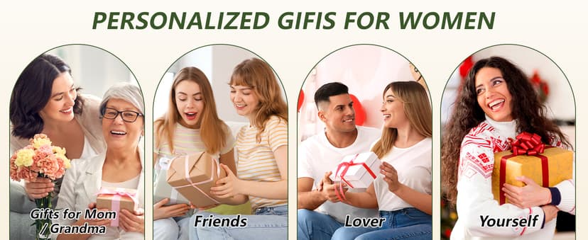 Personalized Cutting Board, Initial Birthday Gifts for Women Wedding Gifts for Couple, Monogrammed Engraved Bamboo Wood Kitchen Gifts, Unique Gift for Christmas Anniversary Housewarming(Letter M)