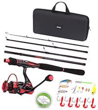 ZACX Fish Lip Gripper Pliers - Upgraded Muti-Function Hook Remover and Split Ring Pliers for Fly Fishing, Ice Fishing, Fishing Gear - Gift for Men (Package B)