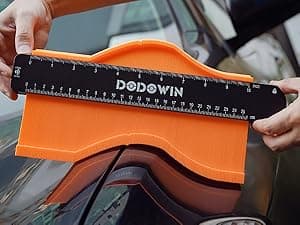 dodowin Contour Gauge Tool,Fathers Day Gifts for Men Birthday Dad Husband Him, Super Gauge Shape Outline Tool for Woodworking, Flooring Measure Tools,Anniversary/Boyfriend Gift