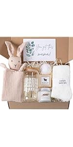 New Mom Care Package After Baby, 7pcs New Mom Gifts Set After Birth, Postpartum Gifts for Mom, After Birth Postpartum Essentials for Mom Kit, Pregnancy Gifts for First-Time Moms, Expecting Mom