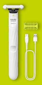 Norelco Philips Norelco OneBlade 360 Hybrid Face, Electric Beard Trimmer and Shaver, with 360 Blade Technology, 1x 360 Blade for Face, 5in1 Adjustable Comb, Model QP2724/90