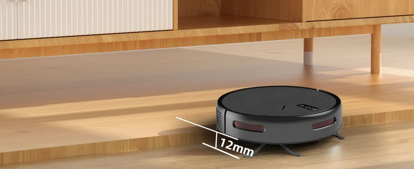 Robot Vacuum and Mop Combo, Robot Vacuum Cleaner, 6 Cleaning Modes, Large Capacity Water Tank Dustbin, Self-Charging, WiFi/App/Alexa, Ideal for Hard Floor, Carpet, Pet Hair