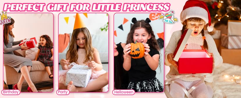 Hair Gem Stamper Kit, Bling Hair Jewels for Girls Toys, Hair Styling Tool with Reusable Shining Diamonds, Birthday Gifts Toys for Girls Ages 3 4 5 6 8-12