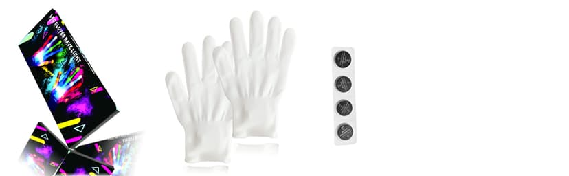 Toys for Ages 8-13 LED Gloves Toys for Boys Age 8-10 Light Up Gloves, Light Up for Kids Birthday Easter Gift Cool Fun Toys for 8-13 Year Old