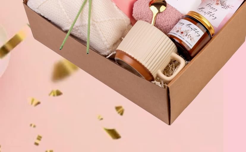 Birthday Gifts for Women, Self Care Gifts Get Well Soon Gifts Package, Relaxing Care Package, Birthday Gift Basket for Women, Happy Birthday Gifts for Her, Mom, Sister, Best Friend, Wife, Girlfriend, Coworker, Birthday Gifts Ideas