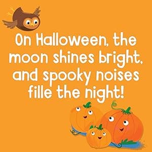 Hoot Howl Halloween 10-Button Sound Book for Little Trick-Or-Treaters (Interactive Children's Sound Book with 10 Spooky Sounds)