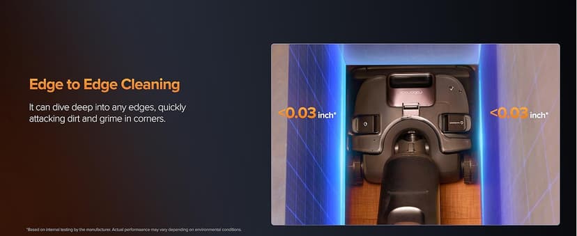 roborock F25 Ultra Steam Wet Dry Vacuum Cleaner, 356°F Steam Mop & 187°F Hot Water Cordless Vacuum Mop All in One, Floor Washer with Blue Light, 194°F Self-Cleaning, 180° Lay-Flat, AI Assitant Wheels