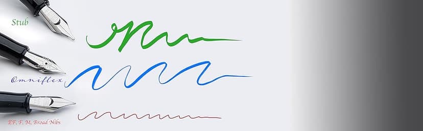 YIVONKA Ballpoint Pen Luxury Ballpoint Line Black Refill width 0.5mm Gift Set for Men & Women Professional Executive,Office,Nice BallPens Classy Gift Box (Silver)