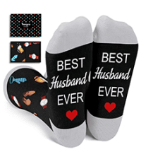 HAPPYPOP Awesome Gifts For Men - Cool Gifts For Son Brother Uncle Nephew Dad Husband, Funny Men Socks