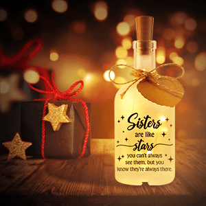 Sister Gift Sisters Birthday Gifts Birthday Gifts for Sisters from Sisters Brother Christmas Mothers Day Valentines Day Gift for Sisters Adult Decorations Decorative Bottle Jar Lighting