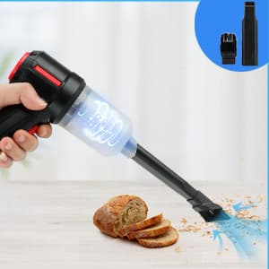 Air Duster - Computer Vacuum Cleaner - for Keyboard Cleaning- Cordless Canned Air- Powerful - Energy-Efficient(Air-01)
