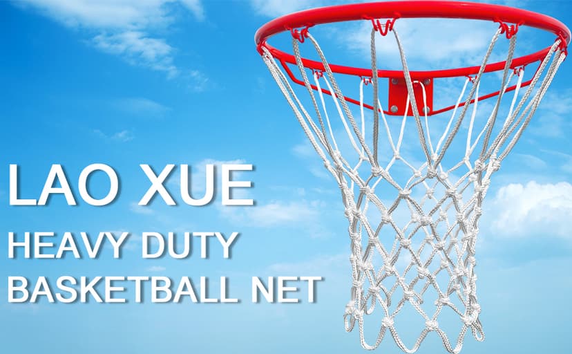 Basketball Net Outdoor,(7.16 oz) 12 Loops Professional Heavy Duty Basketball Net Replacement,All Weather Anti Whip,Suitable for Outdoor Standard Basketball Hoop