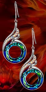 Kate Lynn ♥ Rise From the Ashes Phoenix Bracelet Made with Crystals from Austria, Adjustable Slider Bracelet for Women, Packaged with Jewelry Box, Birthday Gift for Women, Symbol of Luck and Renewal