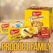 Bauducco Assorted Butter Cookies Tin, 12 oz (Pack of 1) – Traditional Danish Shortbread Style Cookies, Perfect Holiday Gift or Sweet Snack Treat - No Artificial Colors