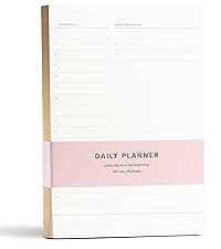 Kunitsa Co. Recipe Notebook - Keepsake Gift, Hardcover Blank Recipe Book to Write In Your Own Recipes with Journaling Prompts About the Chef, 100 Recipes, Dark Pine