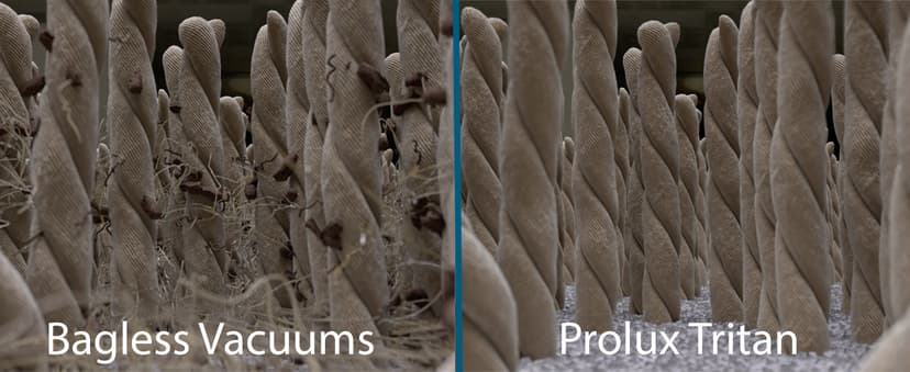 Prolux Tritan Bagged Canister Vacuum Cleaner with Sealed HEPA Filtration, 5-Speed Motor, Best Rated Canister for Pet Hair and Home Cleaning