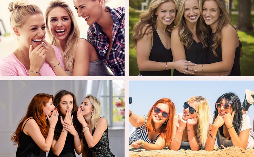 Sisters Gifts from Sister Birthday Graduation Christmas Valentines Galentines Gifts Friendship Matching Bracelets