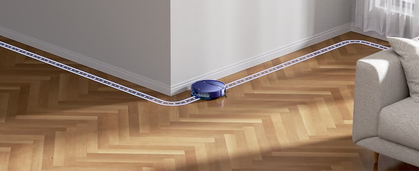 Robot Vacuum and Mop Combo, 2-in-1 Mopping Robot Vacuum Cleaner with 2300Pa Suction, 2.87'' Slim Design, Wi-Fi/App/Voice Control, 3D Obstacle Avoidance&Self-Charging for Hard Floors, Carpets, Pet Hair