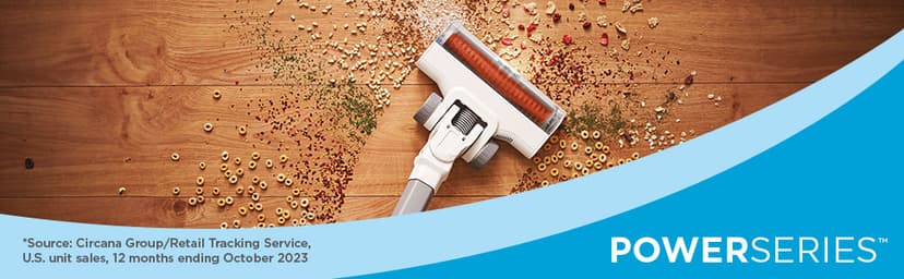 BLACK+DECKER POWERSERIES+ 20V MAX Cordless Stick Vacuum Cleaner with LED Floor Lights, Bagless, Lightweight, Cordless Vacuum Cleaners for Home, Up to 44 Minutes, Powerful Suction, Gray (BHFEA520J)