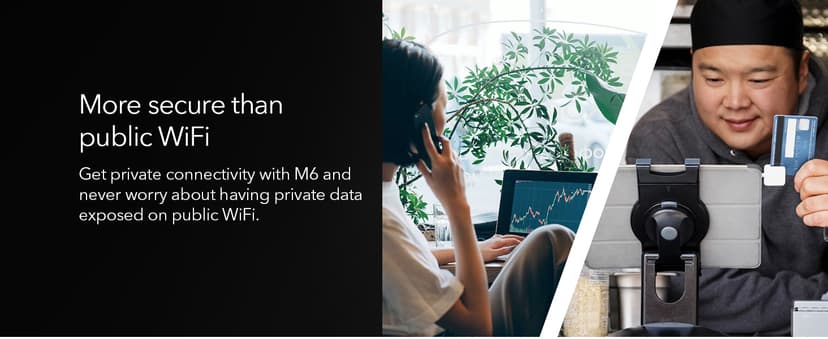 NETGEAR Nighthawk M6 5G Mobile Hotspot, Router with Sim Card Slot, Modem, Portable WiFi Device for Travel, Unlocked with Verizon, AT&T, and T-Mobile, WiFi 6, 2.5Gbps (MR6150)
