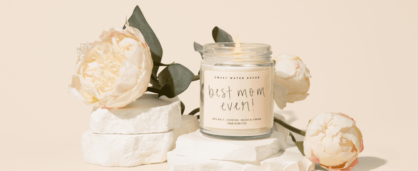 Sweet Water Decor OMG! You're Engaged Candle - Engagement Candle Gift for Bride - Bridal Shower Gift for Her - 9oz Clear Jar, 40 Hour Burn Time, Made in the USA