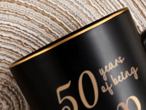 YHRJWN - 50th Wedding Gifts, 50 Years of Being Mr & Mrs Always Right Mug Set, Wedding Gifts Ideas for Parents Couple, 14 Oz with Lids and Gift Box