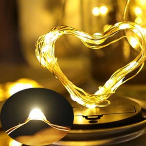 Kenon Mason Jar Night Light for Bestie, Birthday Day Gifts for Women, Home Decoration Lights, Personalized Mason Jar Mothers Day Christmas Gifts for Best Friends Sister