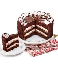 David’s Cookies Chocolate Fudge Cake 10” - Birthday Cake For Delivery Fresh Bakery Dessert - Quality Cakes for Delivery - Great Birthday Gift Idea