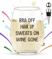 Funny Wine Glasses For Women, Best White Elephant Gifts 2025, Gag Gift For Women, Gifts For Wine Lovers, Birthday Present For Adults Her Men, Frined, Funny Gift For Men Coworker, Boss, Employee