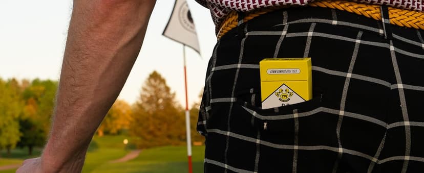 Driver Darts by P*ss Missile, Premium Bamboo Golf Tees | 18 Count, 83mm (3.25") Wooden Tees | Iconic Packaging and Cool Organization | Funny Golf Accessory for Golfers