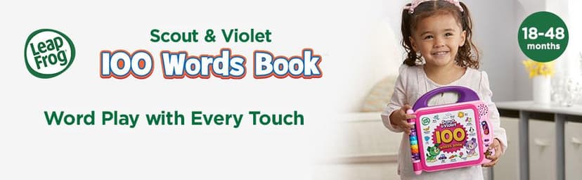 LeapFrog Scout and Violet 100 Words Book, Purple