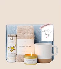 Unboxme Gifts Warm & Cozy Ultra-Luxe Cloud Sock for Women & Men - Super Soft Luxurious Fabric Sleep Socks