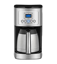 Cuisinart Coffee Maker, 14 Cup Glass Carafe Coffee Machine, Fully Automatic for Brew Strength Control, 1-4 Cup Settings, Adjustable 24 Hour Start and Auto-Shut-Off Times, Stainless Steel, DCC-3200P1