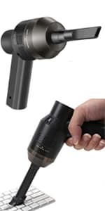 New Cordless Mini Computer Vacuum, Portable Vacuum Cleaner Keyboard Cleaner Kit - Cleaning Dust, Hairs, Crumbs, Scraps, Ash for Laptop, Keyboard, Computer,Car, Pet House, Sewing Machine