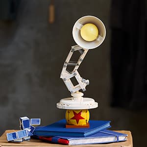 LEGO Ideas Disney Pixar Luxo Jr. - Building Set for Adults, Men & Women, Ages 18+ - Office and Desk Decor - Gifts for Christmas - 21357