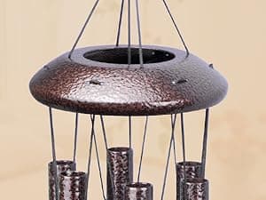 Anniversary Wind Chimes Gifts for Men Women, 25" Wind Chimes Romantic Gift for Couple, Parents, Wife, Husband, Friends, Happy Anniversary Decorations