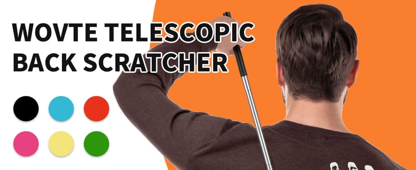 WOVTE Bear Claw Extendable Back Scratcher for Men Women, Stocking Stuffers for Adults Men, Mothers Day Fathers Day Birthday Christmas Gifts for Men Women Mom Dad Husband