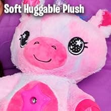 Ontel Star Belly Dream Lites, Stuffed Animal Night Light, Cuddly Blue Puppy - Projects Glowing Stars & Shapes in 6 Gentle Colors, As Seen on TV