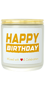 Lavender Scented Mom's Funny Christmas Candle