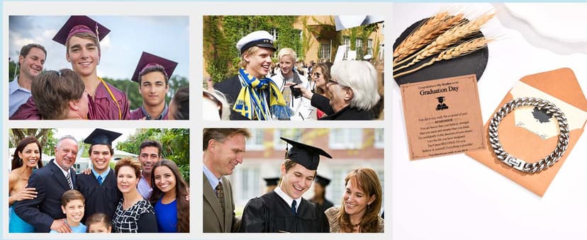 Dad Son Grandson Uncle Nephew Brother Husband Boyfriend Gifts for Men Boys, Cuban Chain Link Bracelet Gifts Graduation Back to School Birthday Christmas Anniversary Valentines Day Gifts for Him Men Teen Boys