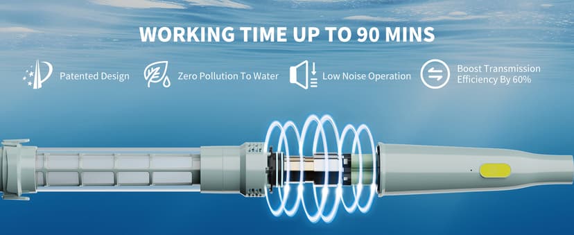 Lydsto S1 Lite Cordless Spa Hot Tub Vacuum Cleaner – 90-Min Runtime, Powerful 20W Brushless Motor, Includes 3 Aluminum Poles, Lightweight Handheld Pool Vacuum to Clean Small Debris Types, Silver