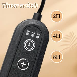 Candle Warmer Lamp with Timer Dimmer Adjustable Height for New Home Bedroom,Mothers Day Gifts,Vintage Home Decor for Scented Jar