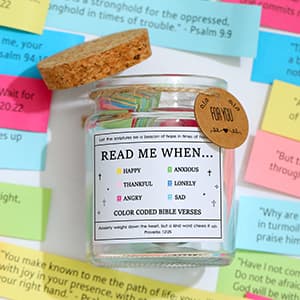 Christian Gifts for Women Faith Based Gift Inspirational Gifts for Women Birthday Unique Catholic Gift Bible Accessories Inclue Bible Verse Jar Butterfly Decorations Socks Glass Can Candles Tote Bag