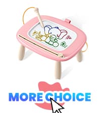 Toddlers Toys Ages 1-3, Magnetic Drawing Board, Doodle Board Pad Learning and Educational Toys for 18 Months Baby 1-3 Yr Kids Birthday Gifts - Blue