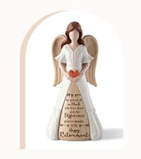 50th Birthday Gifts for Her Women: Happy Birthday Gift for Friends Besites Sisters Daughter Mom 50 Year Old Woman Birthday Angel Figurine